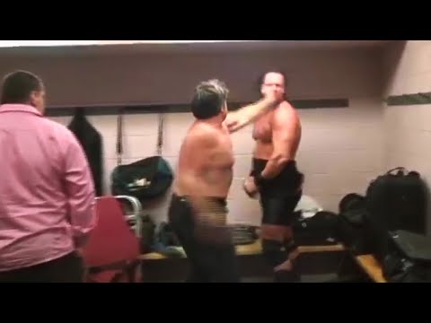 Wrestlers Getting Angry Backstage