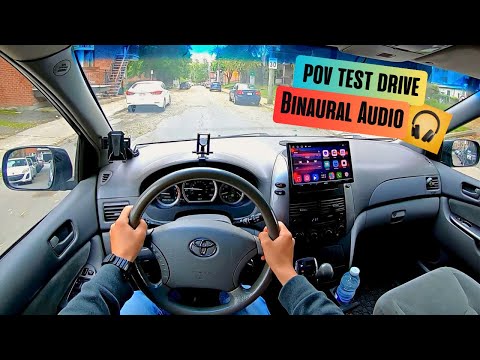 2008 Toyota Sienna CE POV Drive (Binaural 3D Audio) ASMR