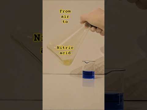 Nitric acid from thin air!