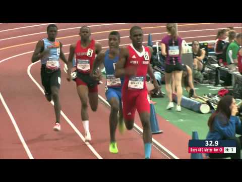 Boys 400m Final Section 1 - New Balance Nationals Indoor 2014