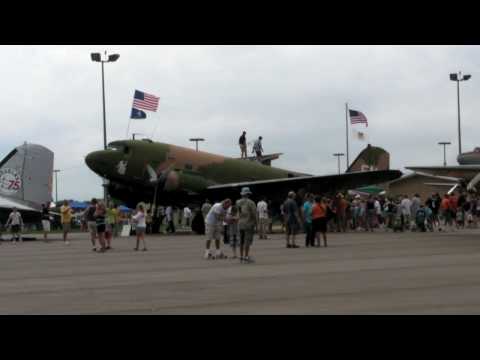 DC-3s Gather in Rock Falls for "The Last Time"