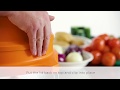 CL003 Dynacube Manual Vegetable Chopper with 8.5mm Blade Set Product Video