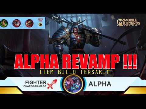 HERO ALPHA REVAMP ! ITEM BUILD ALPHA TERSAKIT 2021