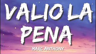 Marc Anthony - Valio La Pena (Salsa Version) Lyrics/Letra