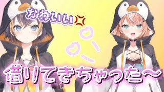 世界ペンギンデーにペトラお姉様のパーカーを着て配信するりかしぃ【五十嵐梨花/ペトラグリン/にじさんじ切り抜き】