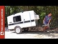 Camping In A 4x8 Runaway Micro Camper