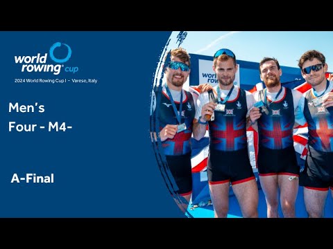2024 World Rowing Cup I - Varese, Italy - Men's Four (M4-) A-final