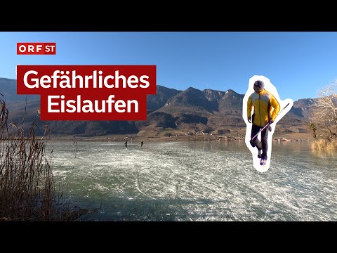 Danger: Ice skating on lakes | South Tyrol Today, January 7, 2026