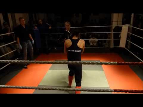 Combat-Berlin Team = Sophie kämpft bei der Randori Fight Night 2003 Vollkontakt