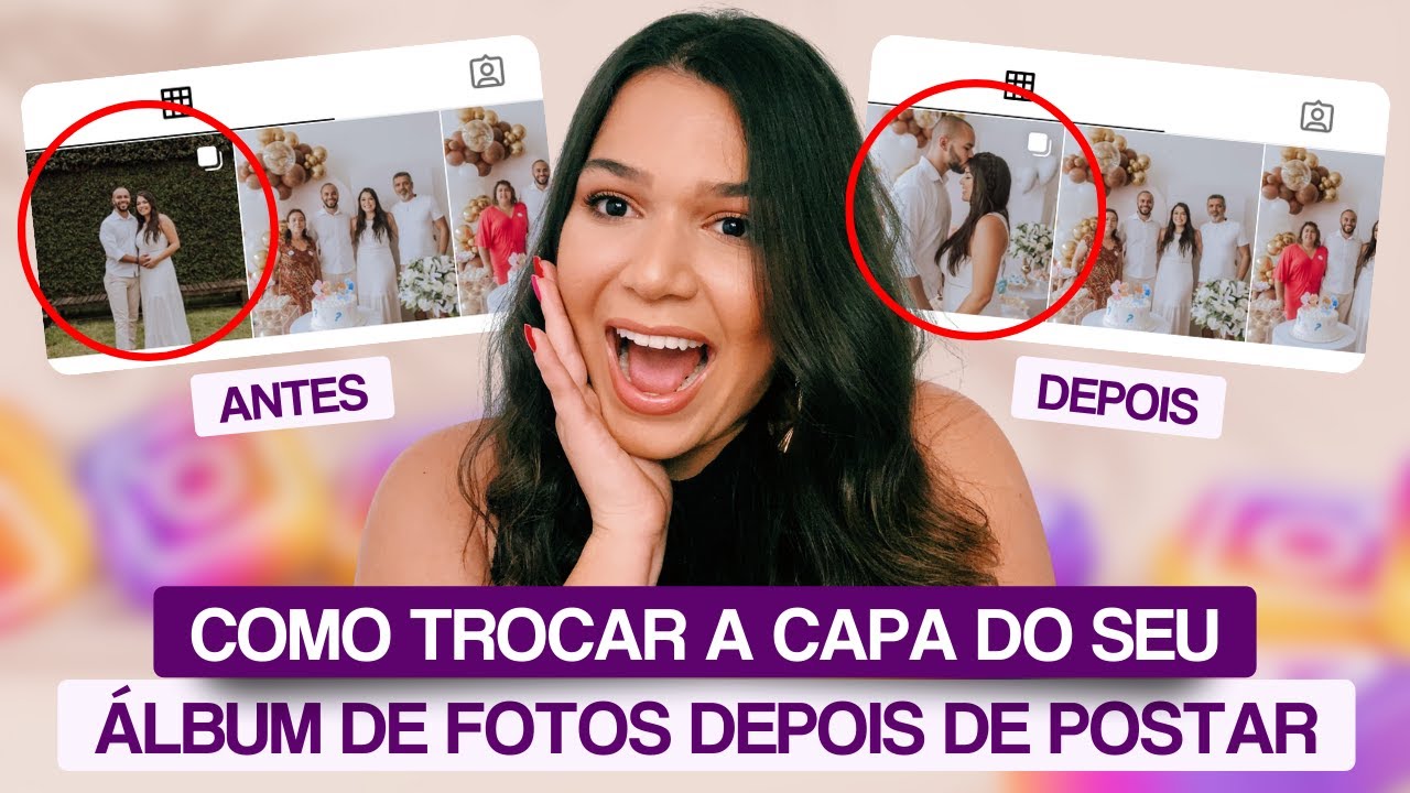 Como TROCAR A CAPA do seu ÁLBUM DE FOTOS do Instagram DEPOIS QUE ELE JÁ FOI POSTADO