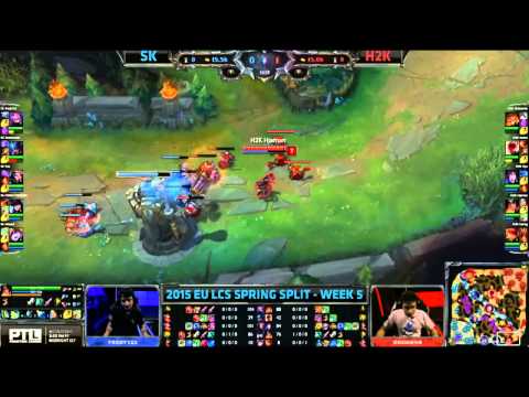 EU LCS Woche 5 Tag 2 - SK Gaming vs H2K