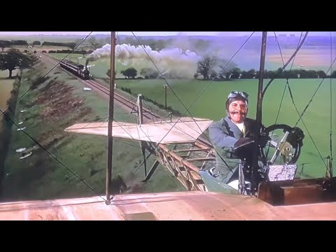 Those Magnificent Men in Their Flying Machines (1965) - The Train Scene
