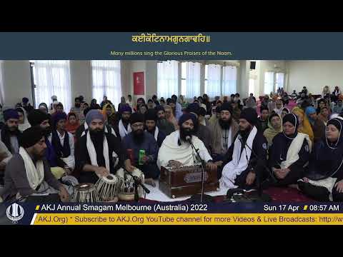 48 Melbourne 17thApril 2022 SunMor Bhai Parminder Singh Jee Jalandhar