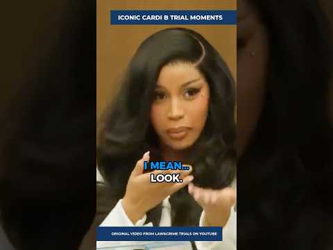 Iconic Cardi B Trial Moments