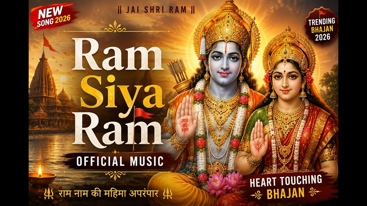 Ram Siya Ram 🙏 | 2026 | Latest Bhakti Song | Shri Ram Bhajan #Devotional Song by Mymusicchannel  — Official Music Video