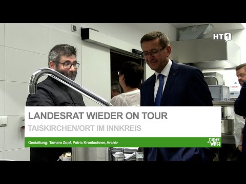 TAISKIRCHEN/ORT IM INNKREIS: Landesrat wieder on Tour | Powerbezirk | Achleitner | Bezirkstour