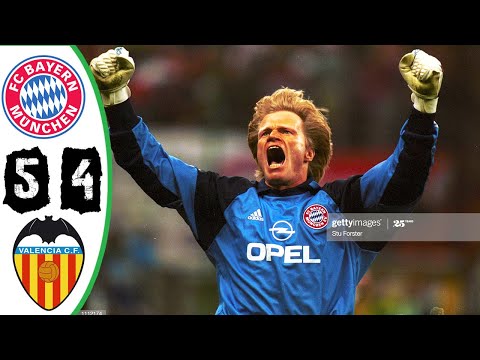Bayern Munich vs Valencia 5-4 Final 2001 UCL [HD]