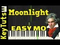Moonlight Sonata 3rd Movement By Beethoven Easy Mode Piano Tutorial Synthesia