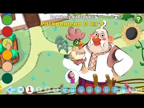 маша и медведь петушек обзор игры андроид game rewiew android