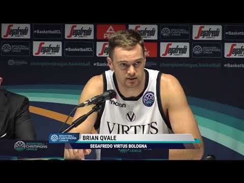 [Virtus - Ostenda] Le parole di Brian Qvale (16/10/2018)