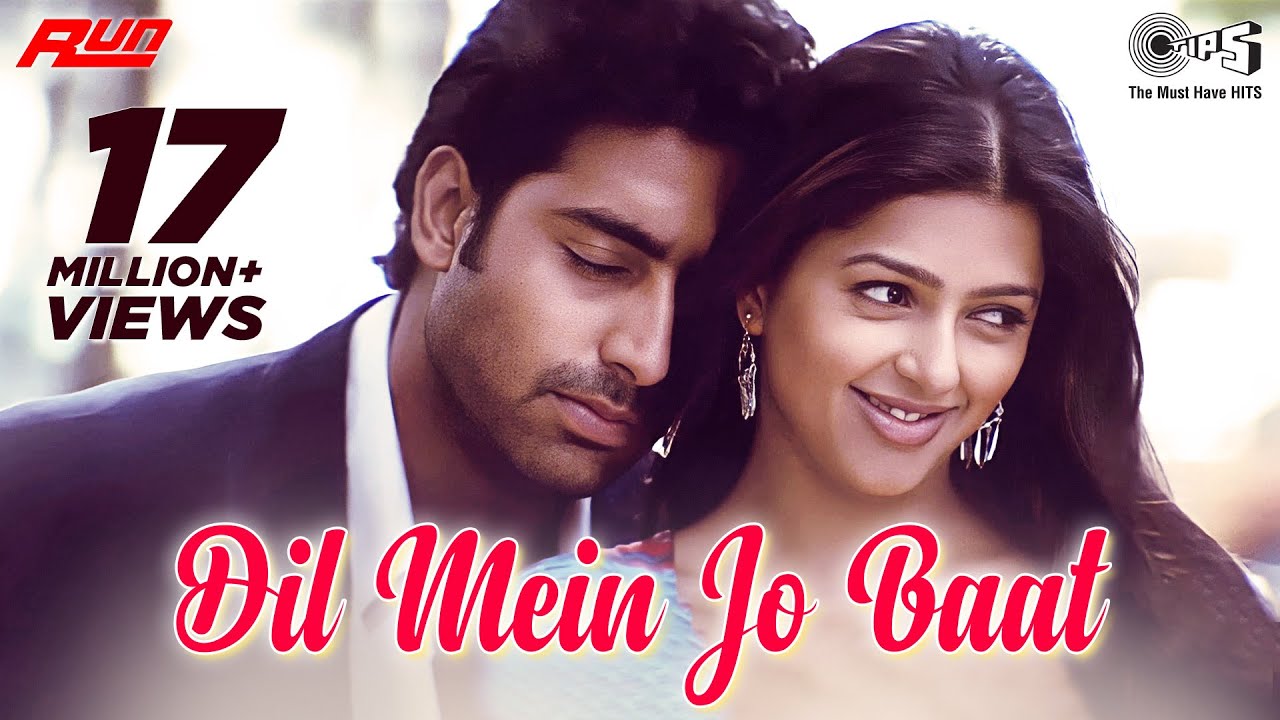 Dil Mein Jo Baat Lyrics  | Run | Abhishek Bachchan, Bhumika Chawla | Alka Yagnik, Sonu Nigam | Himesh Reshammiya