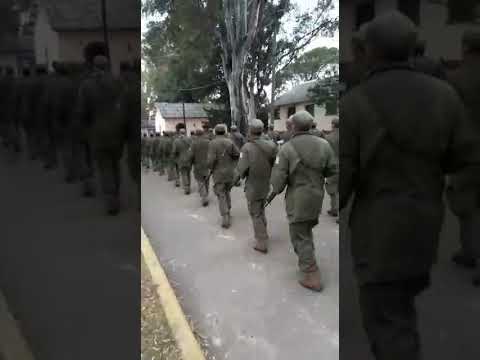 Alentando el trote Ejército Argentino Nib 2021 Ca Bal Cba. Cuartel unión Córdoba.