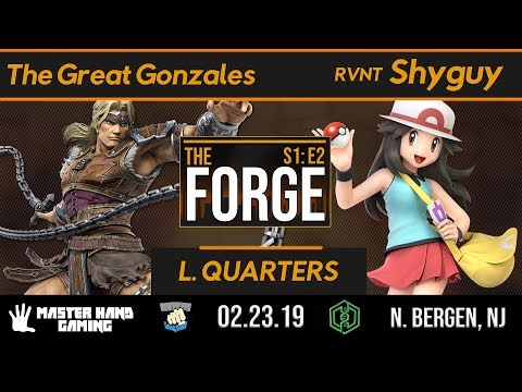 The Forge S1:E2 - The Great Gonzales (Palutena, Ness, Simon) vs Shyguy (Pokemon) - L Quarterfinals