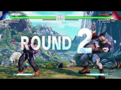 SFV 1st Online Play pt68: Birdie vs. Ryu