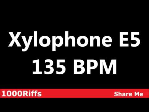 Xylophone E5 Metronome : 135 BPM ✓