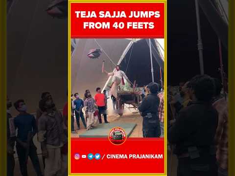 Teja Sajja Jumps 40ft Height 