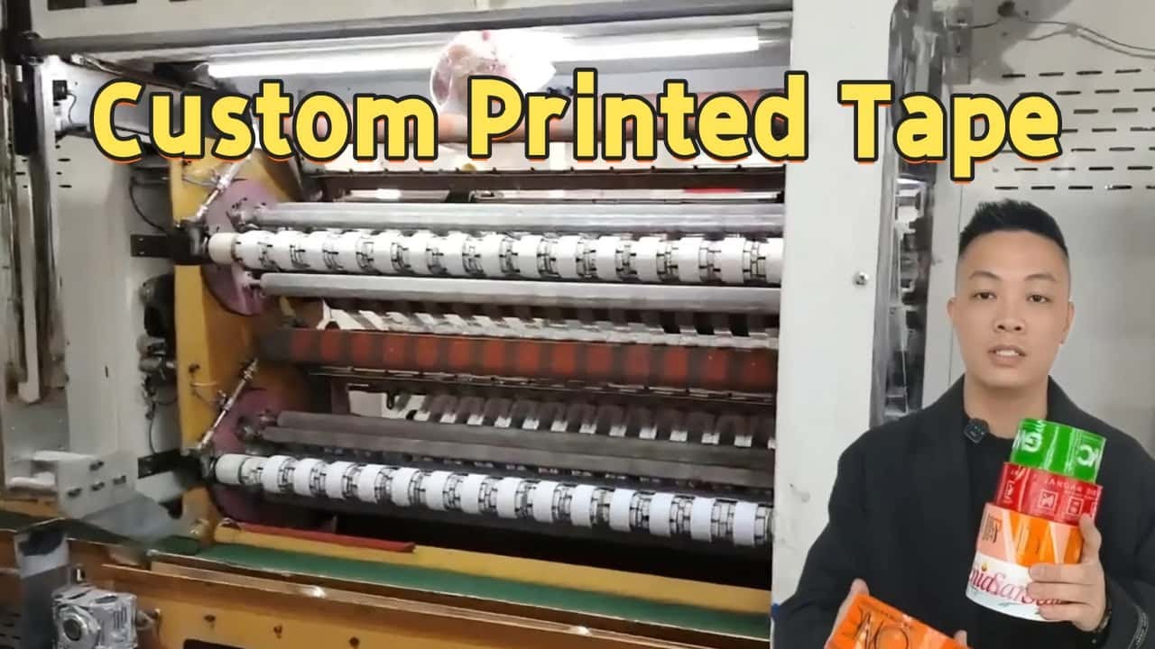 100yard printed tape,tape logo,customized adhesive tape,custome tape,custom design tape