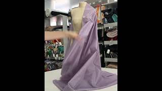 30130 Ткань плащовая MONCLER цвет Lilas, плотность 50 гр/м2, ширина 150 см на YouTube 1