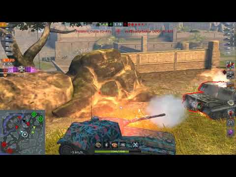WotB AMX CDC Uprising mode OP replay (12.2k+ dmg, 11kills)