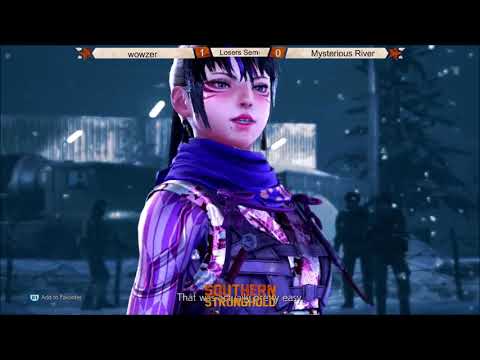 Wowzer vs Mysterious River - Tekken 7 Losers Semis: Southern Stronghold 2021