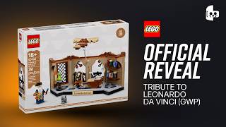 LEGO Tribute to Leonardo da Vinci (GWP) OFFICIAL REVEAL