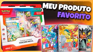 Abri a Box Box Coleção Parceiro Inicial Série 2 de Pokemon TCG, Valeu a Pena?