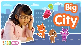 Sago Mini Toys: Big City Mail Mix-Up | Play Along Video for Kids
