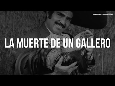 Vicente Fernández - La Muerte De Un Gallero (Letra/Lyrics)