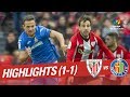 Highlights Athletic Club vs Getafe CF (1-1)