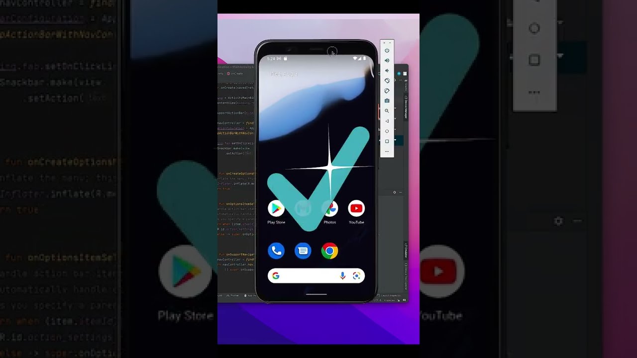 How to run the Emulator in a standalone window in Android Studio?