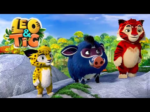 LEO and TIG 🦁 🐯 The Way Home — Episodes Collection 💚 Moolt Kids Toons Happy Bear