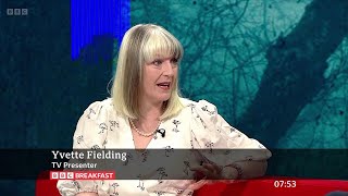 Yvette Fielding On BBC Breakfast