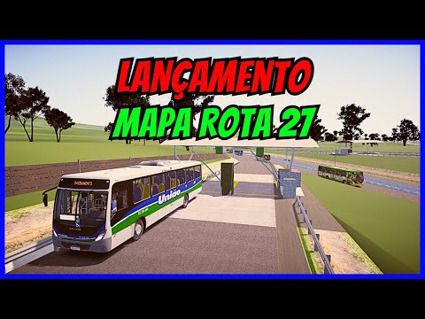 ????Gameplay Novo Mod Mapa Rota 27 | Proton Bus Simulator | Mods | PBSU | Jogo de Ônibus Simulador PBS