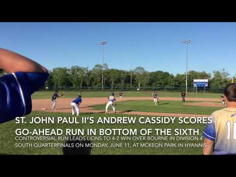 St. John Paul II’s Andrew Cassidy scores go-ahead run in 2018 Div. 4 South quarterfinals