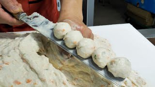 Amazing Skills~ Handmade Fish Cakes Master - Korean street food