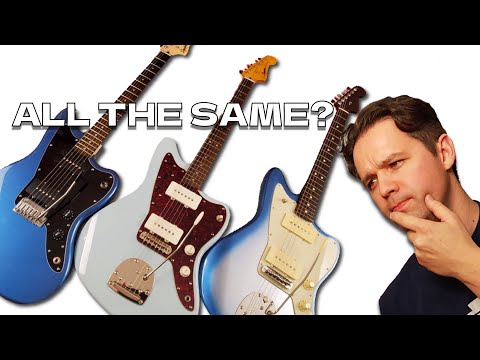 I trying 3 very different Jazzmasters - which is best?