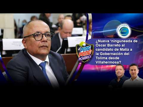 #PingPongPolítico  🏓 ¿Nueva ‘ninguneada de Óscar Barreto al candidato de Matiz a la Gobernación?