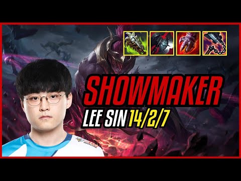 SHOWMAKER - LEE SIN vs MALZAHAR MID - EUW MASTER - PATCH 11.9