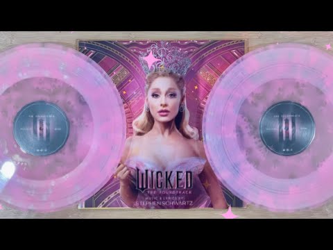 Wicked - The Soundtrack Glinda edition Pink splattered vinyl EP.318