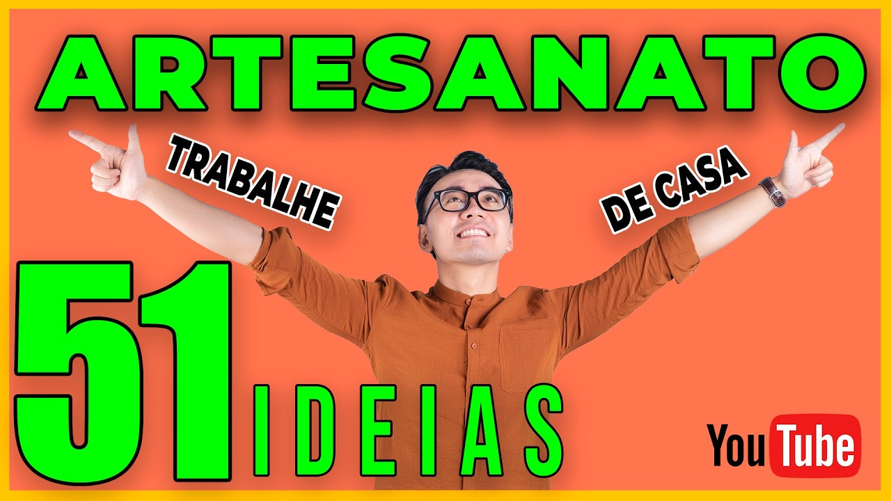51 ideias de artesanato para trabalhar em casa | Saia do sufoco agora!